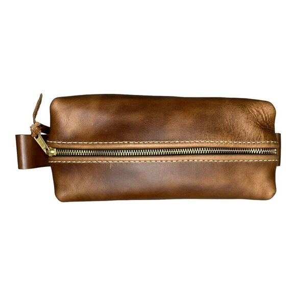 Lifetime Leather Toiletry Bag  - Picture 2 of 6